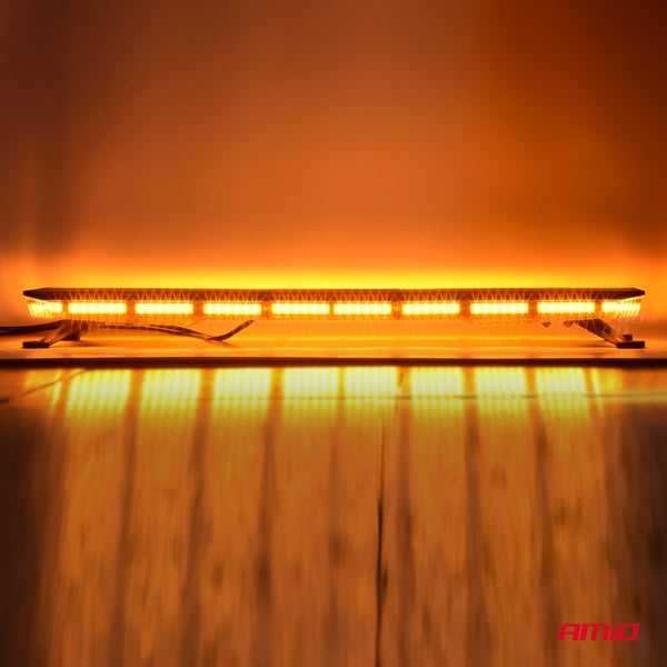 LED advarselsstråle 51 funktioner 96cm R65 R10 homologation 12-24V AMIO-03343