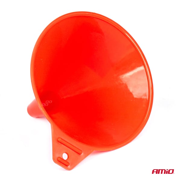 Liten universal tratt i plast för bränsle, vätska, vatten, 14 cm AMIO-04041