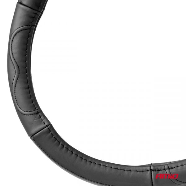 Nahkainen ratinsuoja XXL 44-46cm SWC-49-XXL AMIO-03554