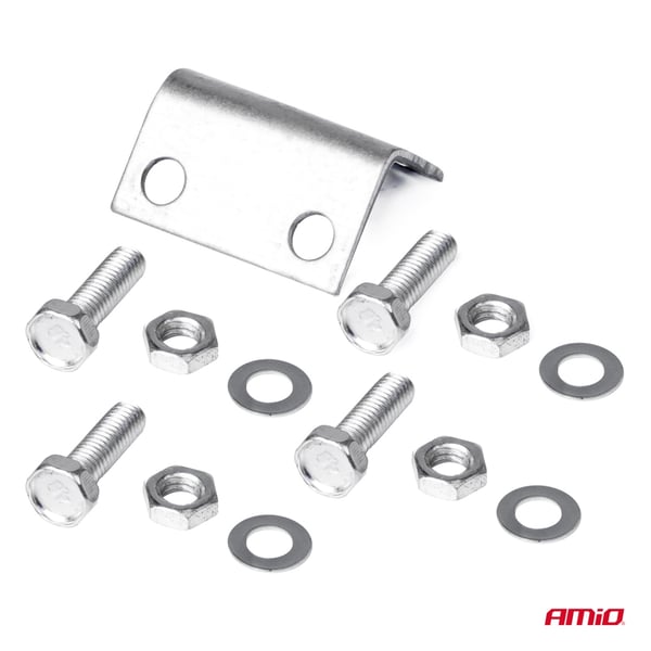 Äänitorvi, äänimerkki, kaksoisfanfaari, kromi, 12V, 24V, AMIO-03617