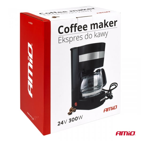 Bilkaffebryggare 24V TIR AMIO-03234