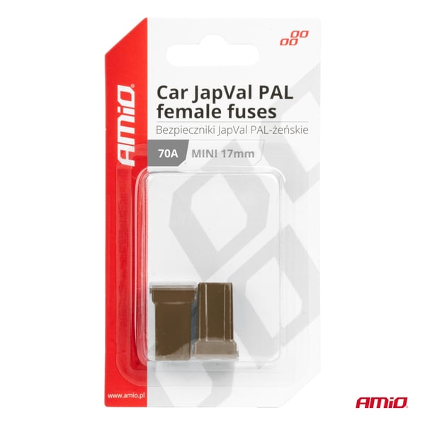 JAPVAL PAL-autosulakkeet 2 kpl 70A AMIO-03448