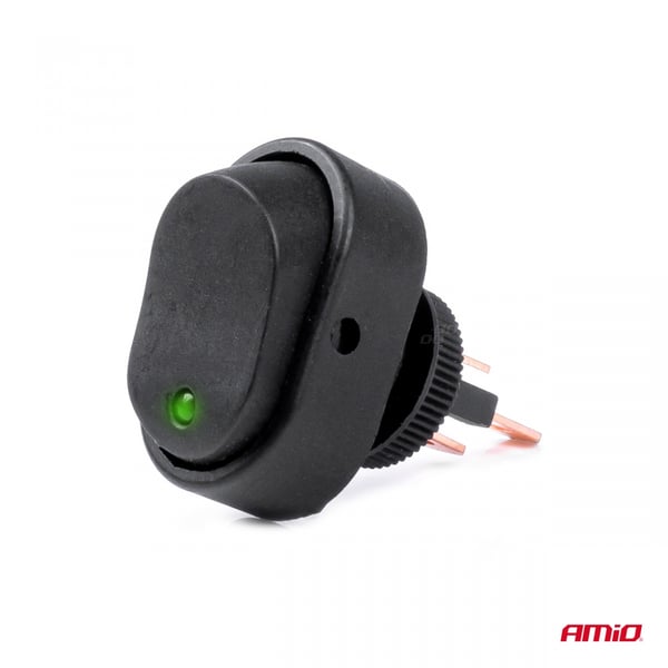 Ellipseafbryder med baggrundsbelysning 12V 24V AMIO-03087