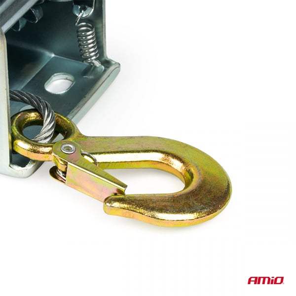 Spil, manuelt krumtapspil, rebspil, 450 kg AMIO-03282