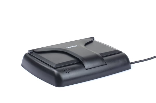 TFT02 4,3" parkeringssensorsæt med HD-307-IR kamera, 4 sensorer, sort "GULD"