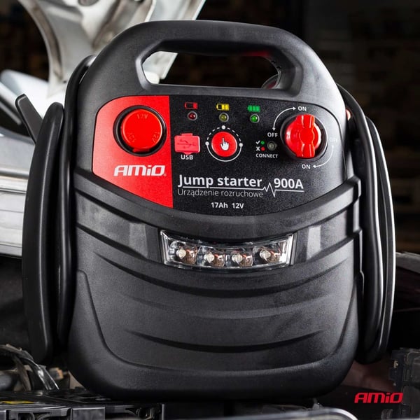 Apukäynnistyslaite 4in1 12V AMIO-02523