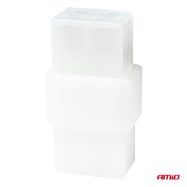 Stikkontakt kube elektrisk stik 4 PIN + stik AMIO-03514