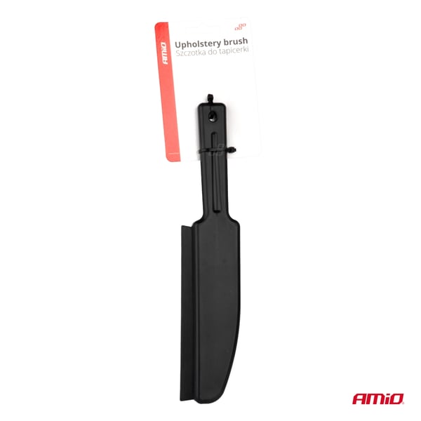 Møbelbørste med gummiskraber 25 cm AMIO-04034
