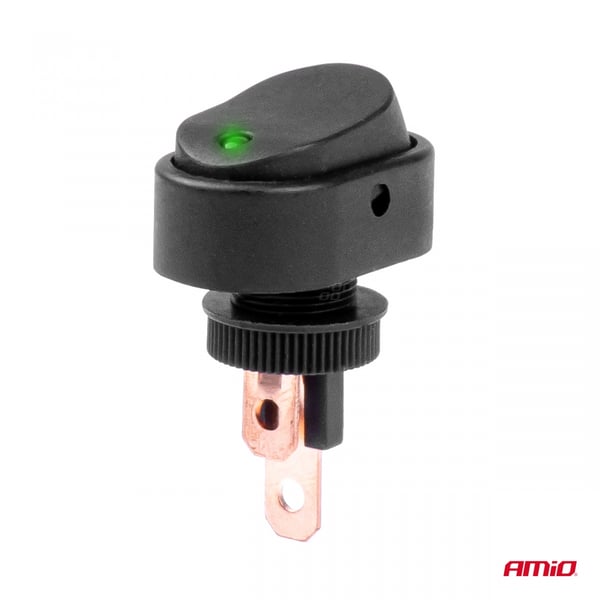 Ellipseafbryder med baggrundsbelysning 12V 24V AMIO-03087