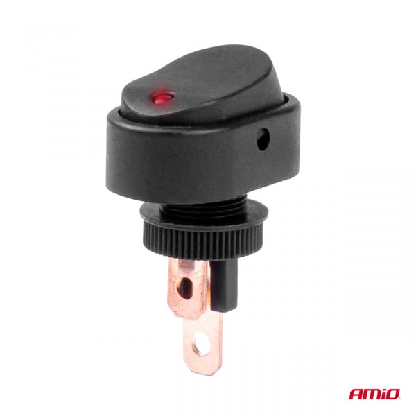 Ellipsikytkin taustavalolla 12V 24V AMIO-03089