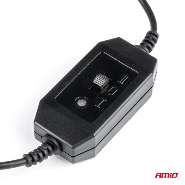 Auton tuuletin niskatuen tuuletin 12V AMIO-03008
