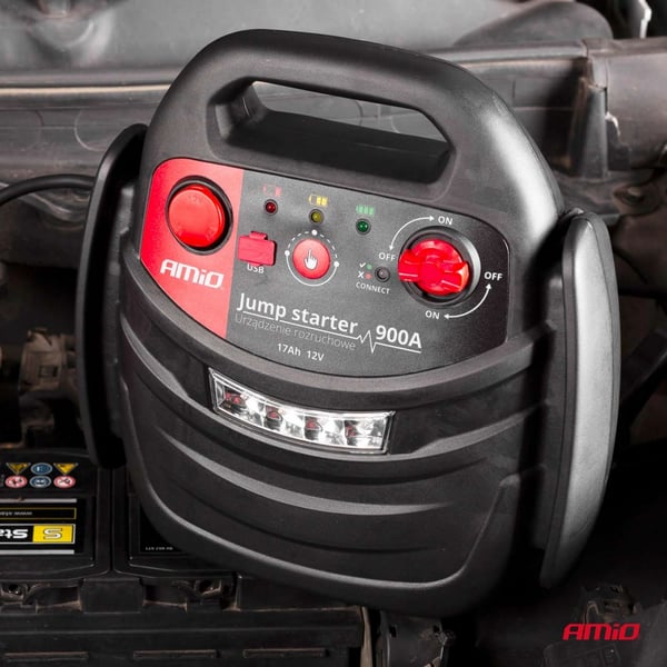 Apukäynnistyslaite 4in1 12V AMIO-02523