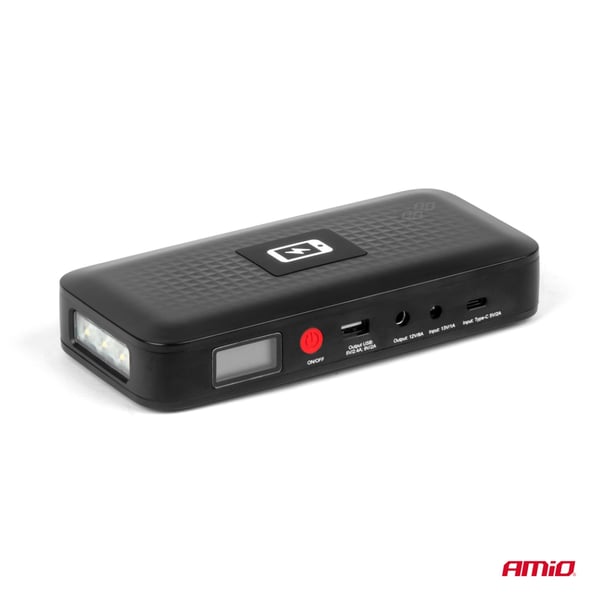 Käynnistyslaite apukäynnistin varavirtalähde 12V 12Ah 800A AMIO-04055