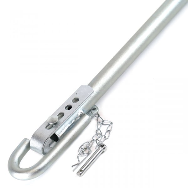 Jäykkä jatkettava vetokoukku 2T 2000 kg 180 cm AMIO-02476