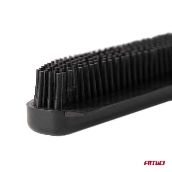 Møbelbørste med gummiskraber 25 cm AMIO-04034