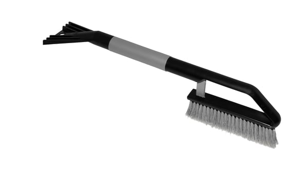 Børste, kost, isskraber til vinduer, sne, FUTURA BASIC 55 cm