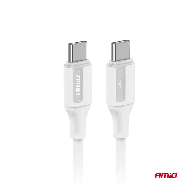 USB-C - USB-C 60W latauskaapeli 200 cm FullLINK AMIO-03921
