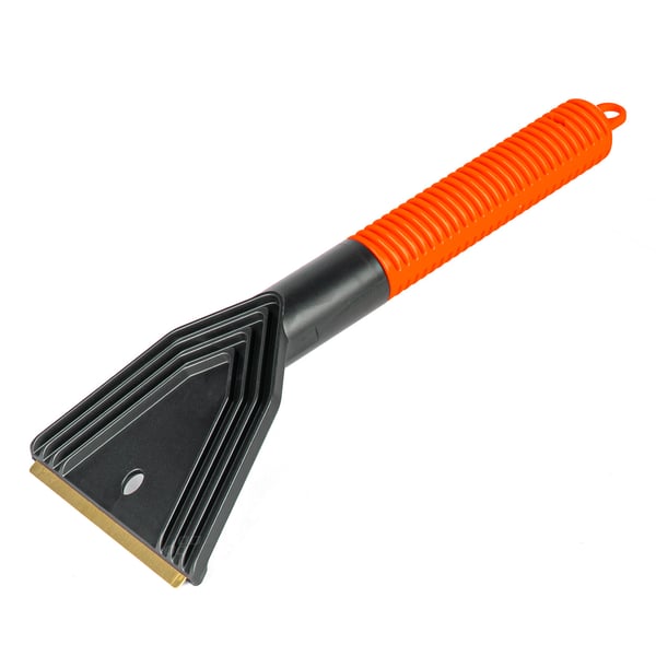 Messing sne- og isskraber 30 cm