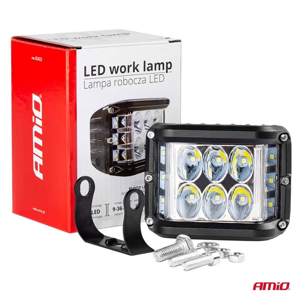 LED arbejdslampe søgelys AWL08 12V 24V AMIO-02422