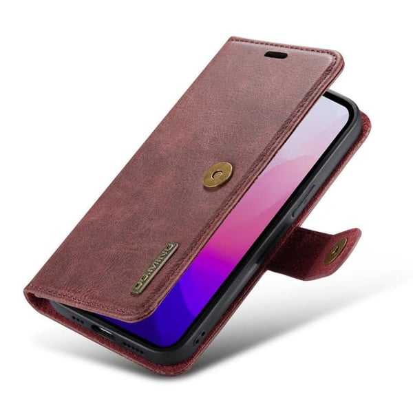 Wallet DG-Ming 2i1 til Apple iPhone 14 - Rød