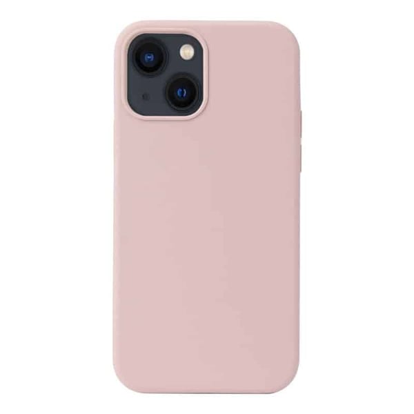 Liquid silikon deksel til Apple iPhone 14 - Pink Sand