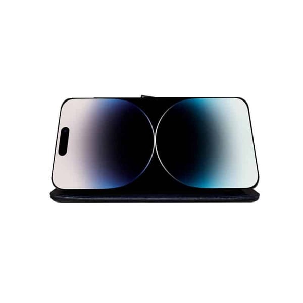 Lompakkokotelo 3-kortti Apple iPhone 14 Pro - Tummansininen