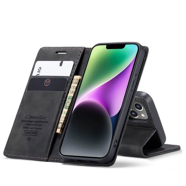 CaseMe mobildeksel 013 til Apple iPhone 14 - Svart