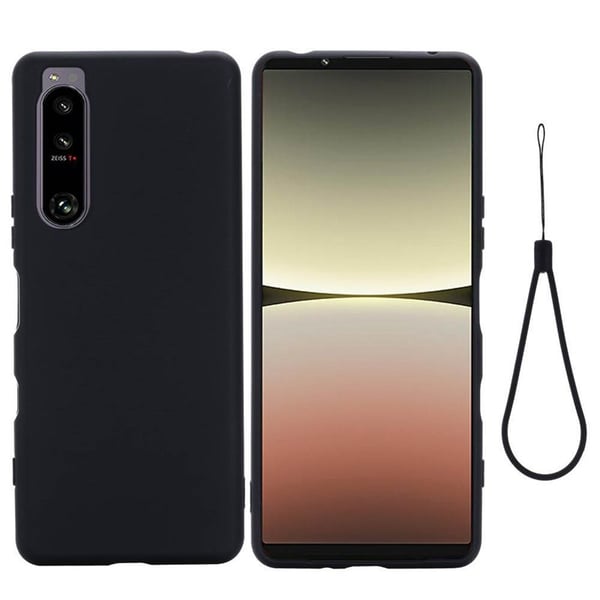 Liquid silikondeksel til Sony Xperia 5 IV - Svart