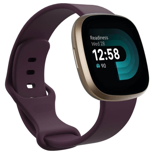 Sport klockarmband till Fitbit Versa 4 - Lila Sport klockarmband till Fitbit Versa 4 - Lila