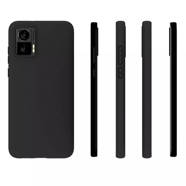 Silikondeksel til Motorola Edge 30 Neo - Svart