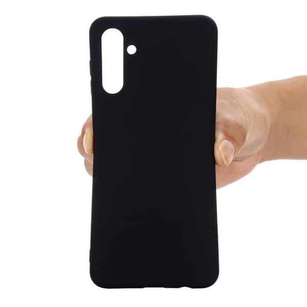 Liquid silikondeksel til Samsung Galaxy A04s - Svart
