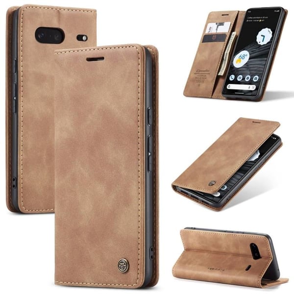 CaseMe mobilfodral 013 till Google Pixel 7 - Brun
