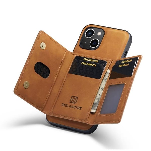 DG-Ming M2 kuori Apple iPhone 14 Plus - Ruskea