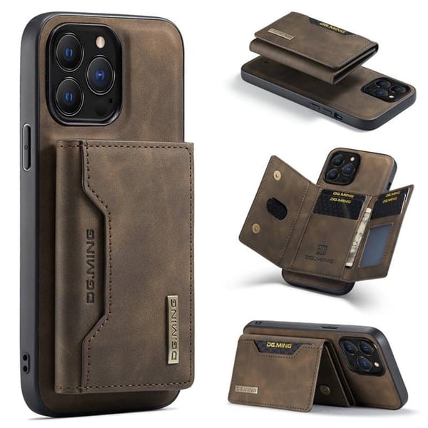DG-Ming M2 kuori Apple iPhone 13 Pro Max - Coffee