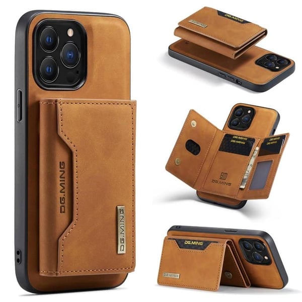 DG-Ming M2 cover til Apple iPhone 13 Pro Max - Brun