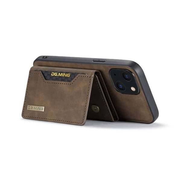 DG-Ming M2 skal till Apple iPhone 13 Mini - Coffee