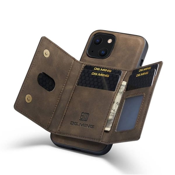 DG-Ming M2 deksel til Apple iPhone 13 Mini - Coffee