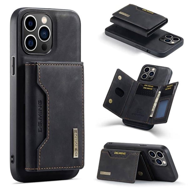 DG-Ming M2 kuori Apple iPhone 14 Pro Max - Musta