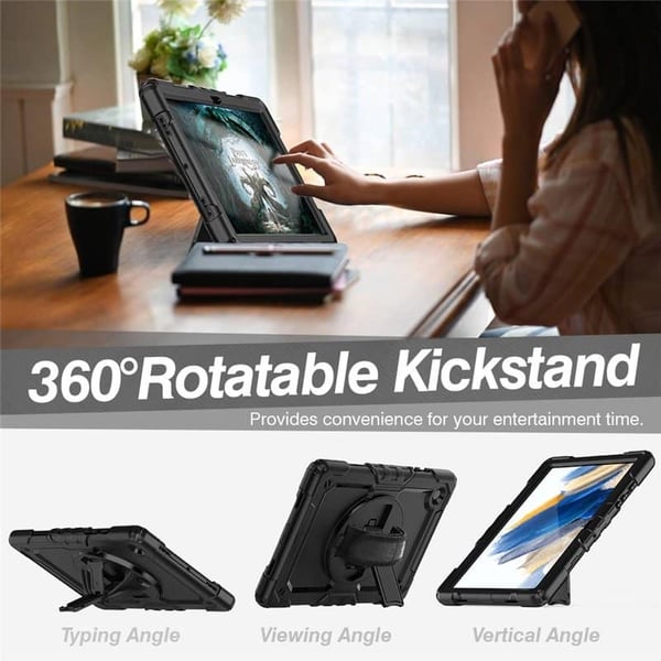 Hybriddeksel med skulderstropp til Samsung Galaxy Tab A8 10.5 (2