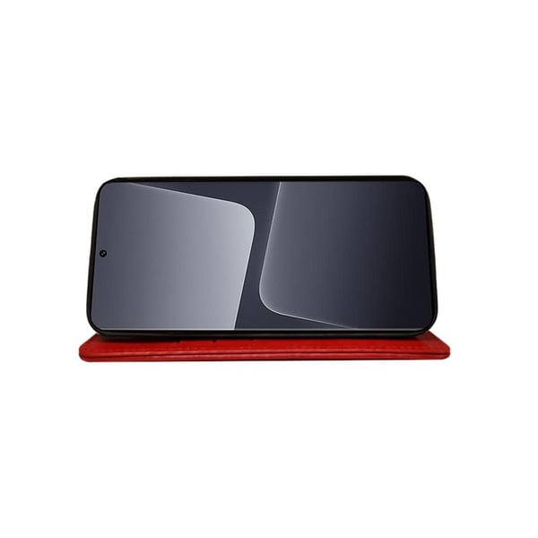 Lommebokdeksel 3-kort til Xiaomi 13 - Rød