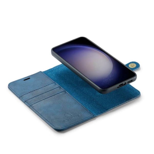 Mobil lommebok DG-Ming 2i1 til Samsung Galaxy S23 - Blå