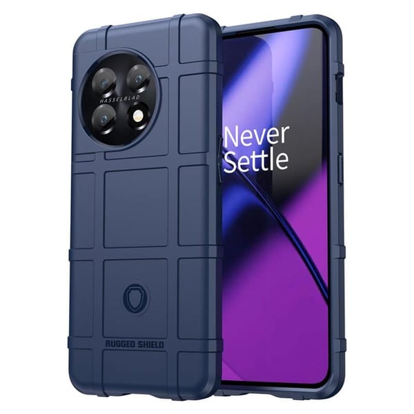 Rugged Shield cover til OnePlus 11 - Blå