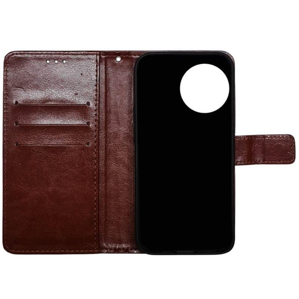 Wallet cover 3-kort til OnePlus 11 - Brun