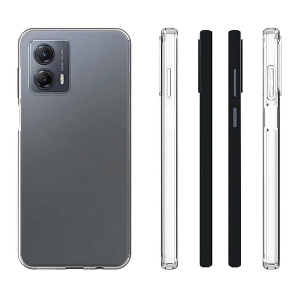 Silikondeksel gjenomsiktig til Motorola Moto G53