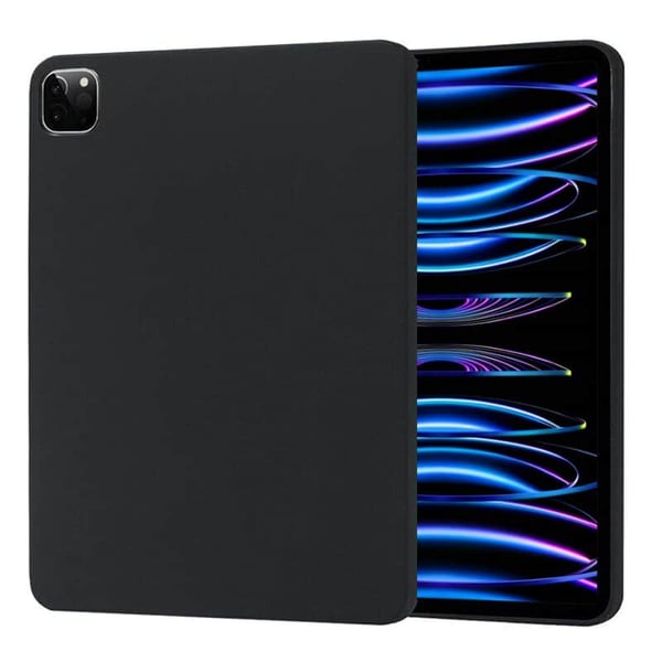Silikone tabletcover til Apple iPad Pro 12.9 (2021) - Sort