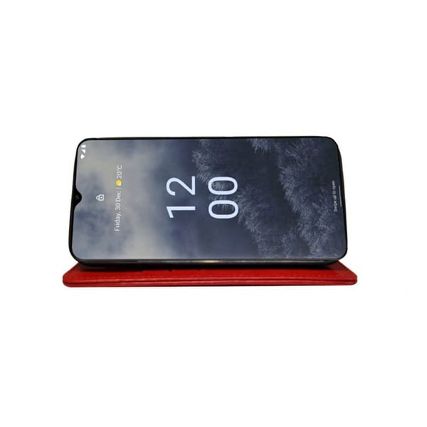 Wallet cover 3-kort til Nokia G60 - Rød