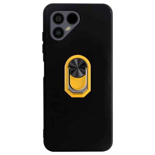 TPU ringcover til Fairphone 4 - Gul