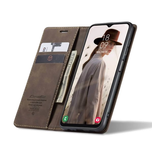 CaseMe mobildeksel 013 til Samsung Galaxy A14 5G - Coffee