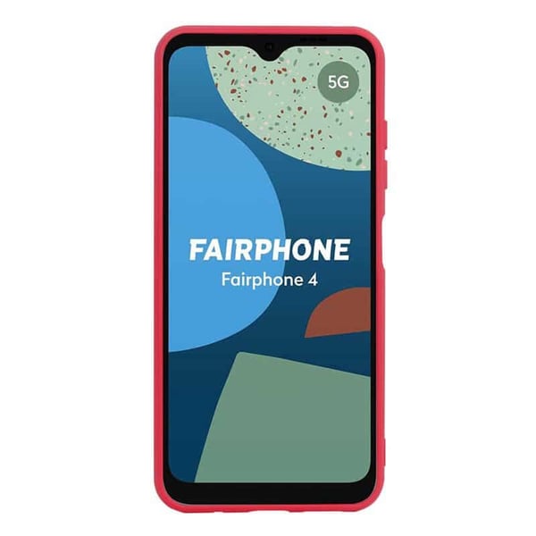 Silikone cover til Fairphone 4 - RÃ¸d