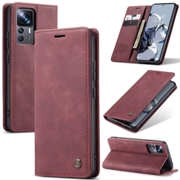 CaseMe mobildeksel 013 til Xiaomi 13 Lite - Burgunder